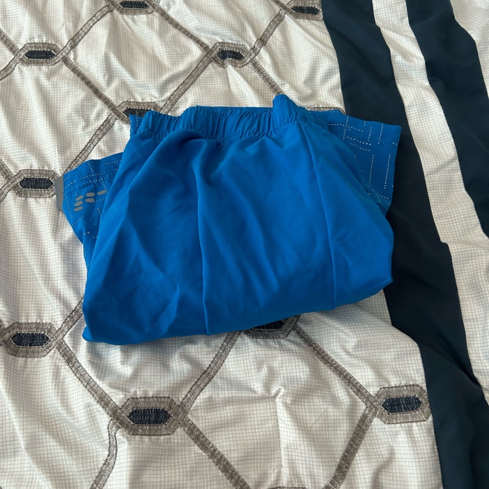 BCG Blue and Gray Running Shorts